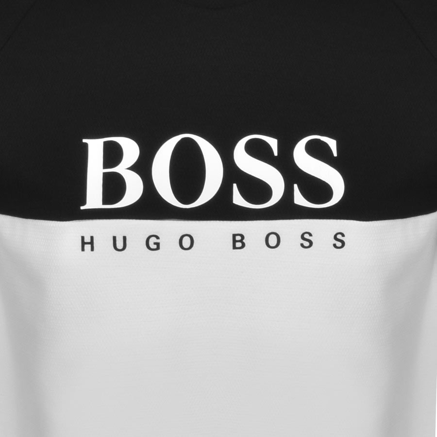 Alternative Image for ProductBOSS Jacquard T Shirt Black3